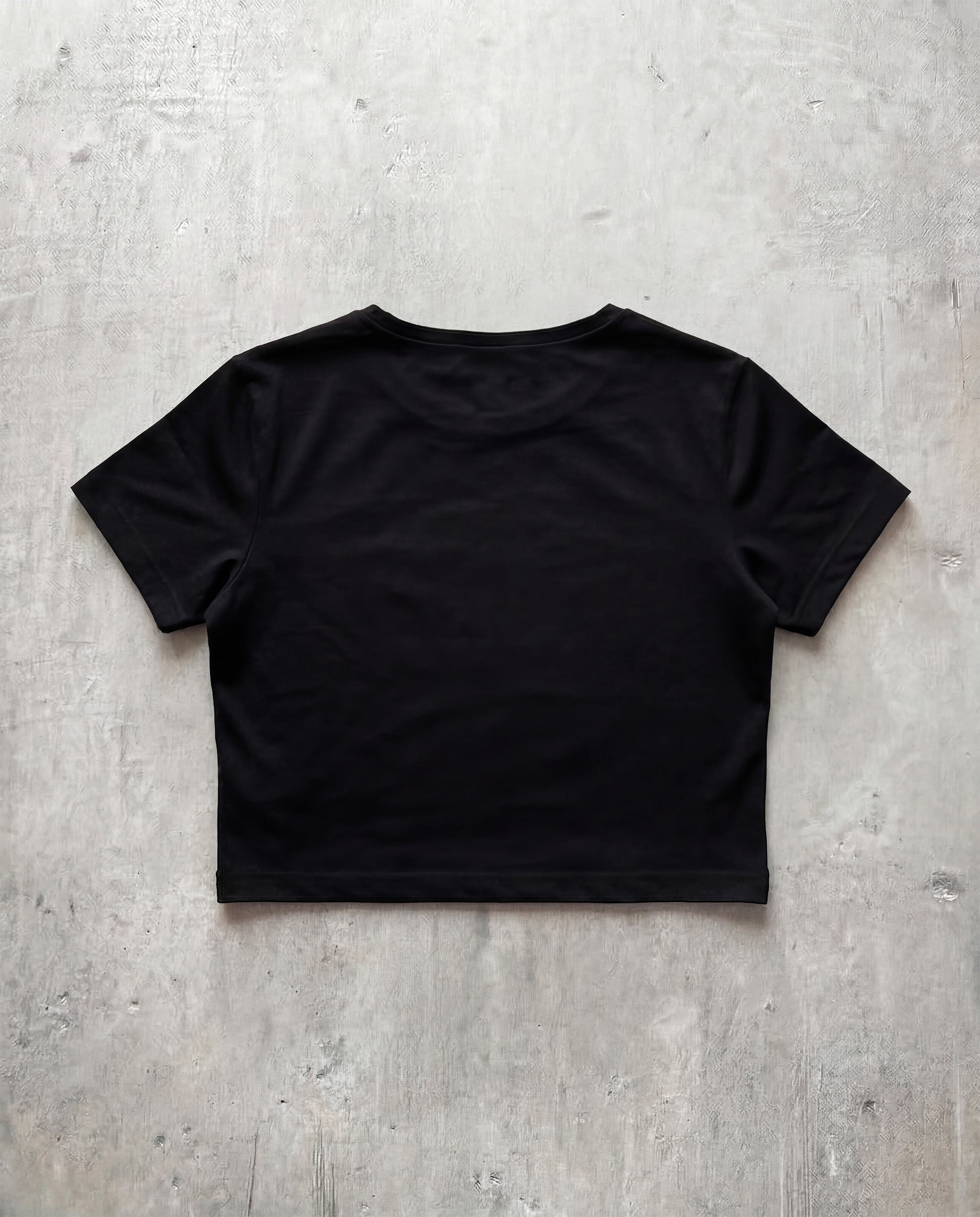 Bad And Classy Black Crop Tee