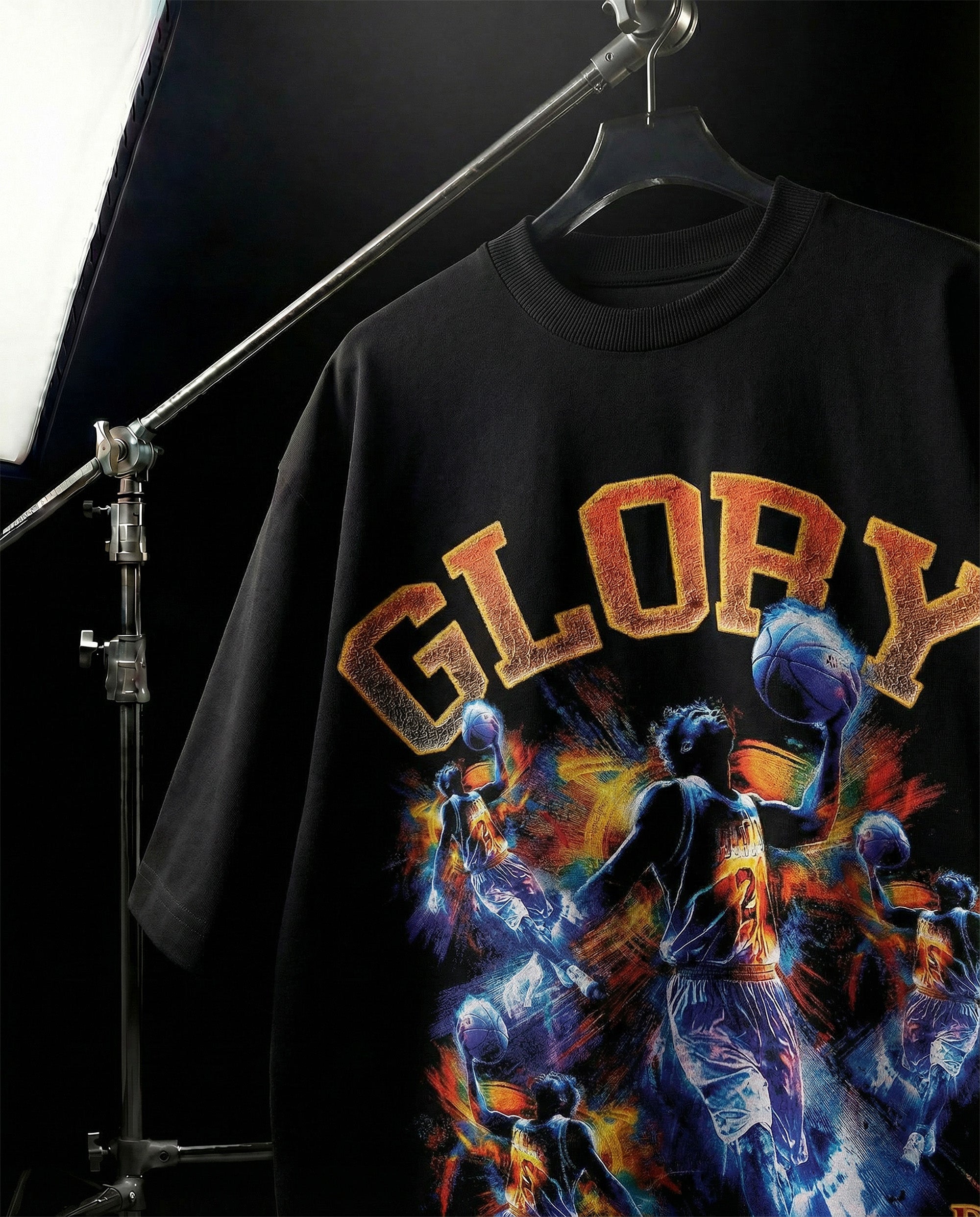 GLORY Boxy Fit Oversized T-Shirt [UNISEX]