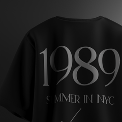 Summer In New York Boxy Fit Oversized T-Shirt [UNISEX]