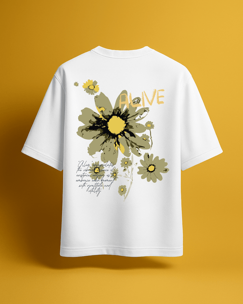 Alive FKAHumans ® Boxy Fit Oversized T-Shirt [UNISEX] from FKAHUMANS | Premium Streetwear