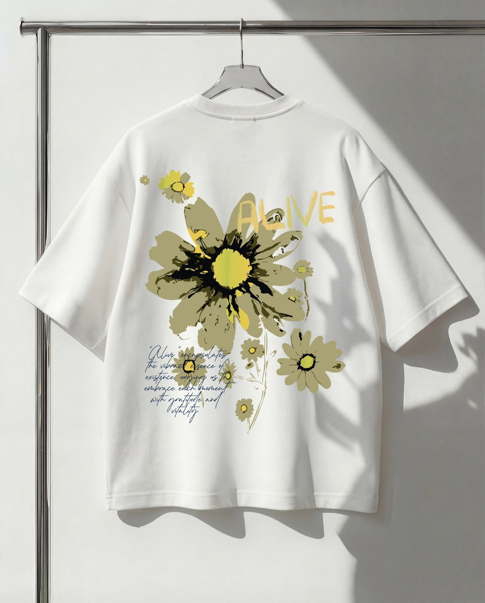 Alive Boxy Oversized Tee | Feel It | FKAHUMANS