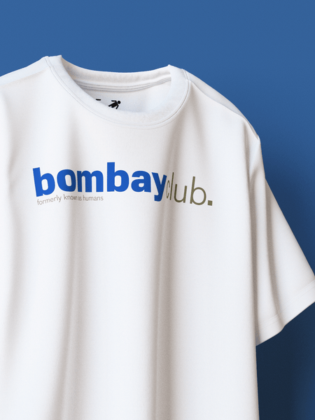 Bombay Club Boxy Fit Oversized T-Shirt [UNISEX] from FKAHUMANS | Premium Streetwear