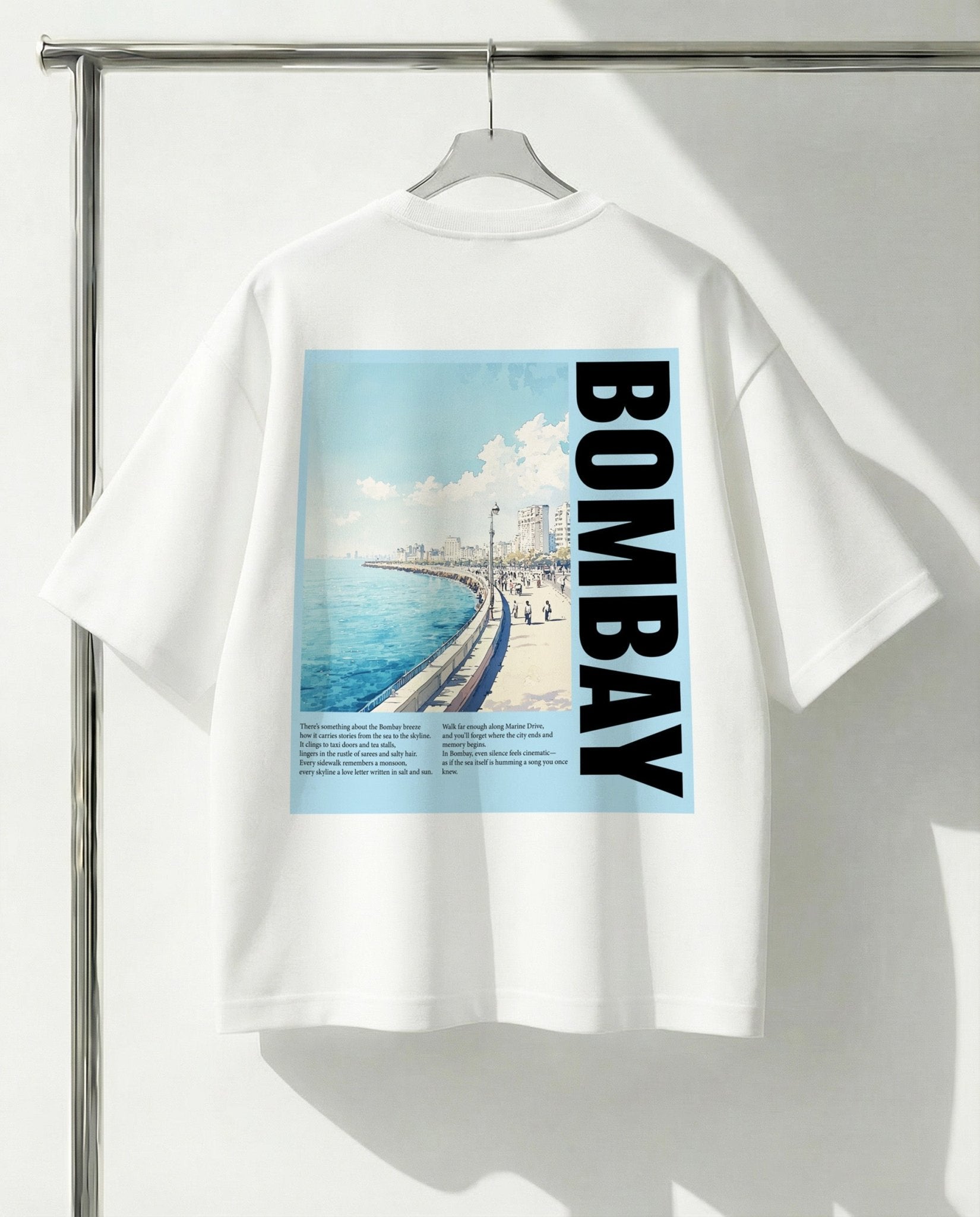 Bombay Club Boxy Fit Oversized T-Shirt [UNISEX] from FKAHUMANS | Premium Streetwear