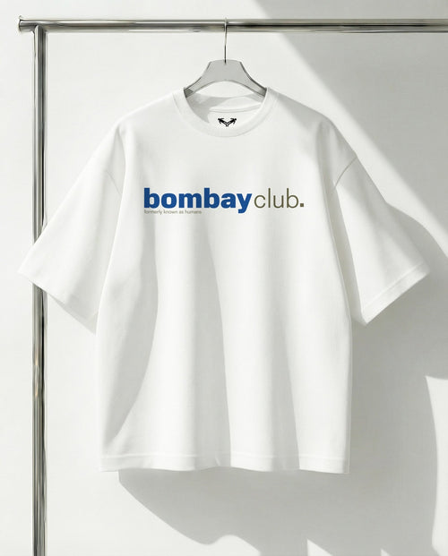 Bombay Club Boxy Fit Oversized T-Shirt [UNISEX] from FKAHUMANS | Premium Streetwear