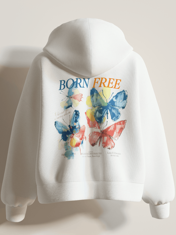 Born Free Hooded Sweatshirt [UNISEX] from FKAHUMANS | Premium Streetwear
