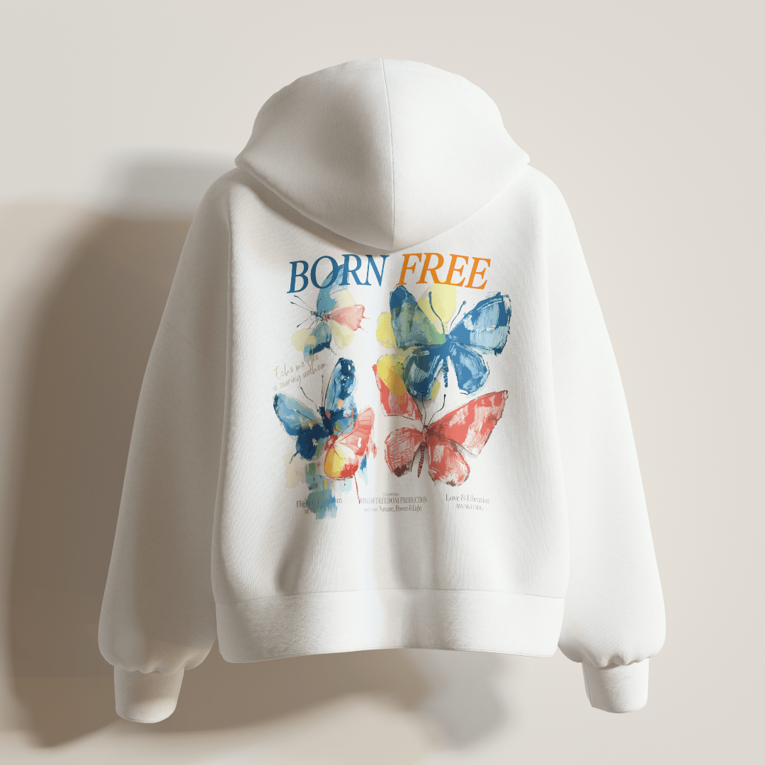 Born Free Hooded Sweatshirt [UNISEX] from FKAHUMANS | Premium Streetwear