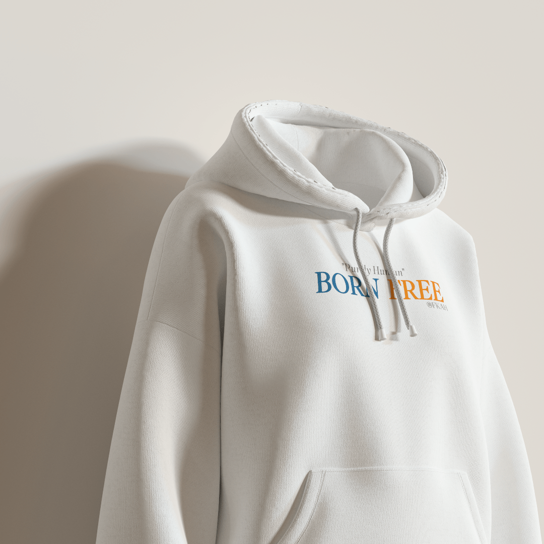 Born Free Hooded Sweatshirt [UNISEX] from FKAHUMANS | Premium Streetwear