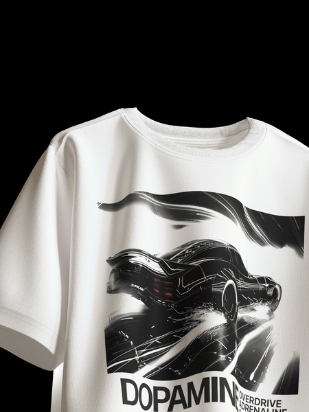 DOPAMINE Boxy Fit Oversized T-Shirt [UNISEX] from FKAHUMANS | Premium Streetwear