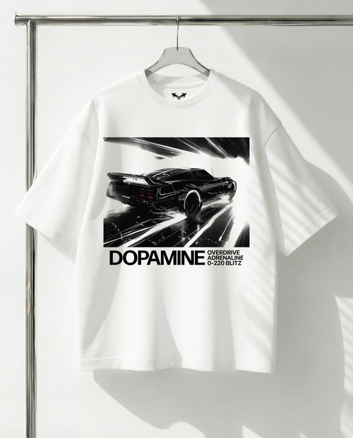 DOPAMINE Boxy Fit Oversized T-Shirt [UNISEX] from FKAHUMANS | Premium Streetwear
