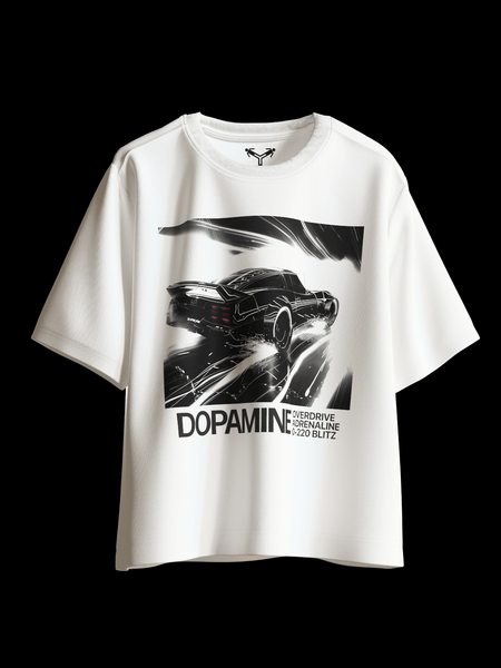 DOPAMINE Boxy Fit Oversized T-Shirt [UNISEX] from FKAHUMANS | Premium Streetwear