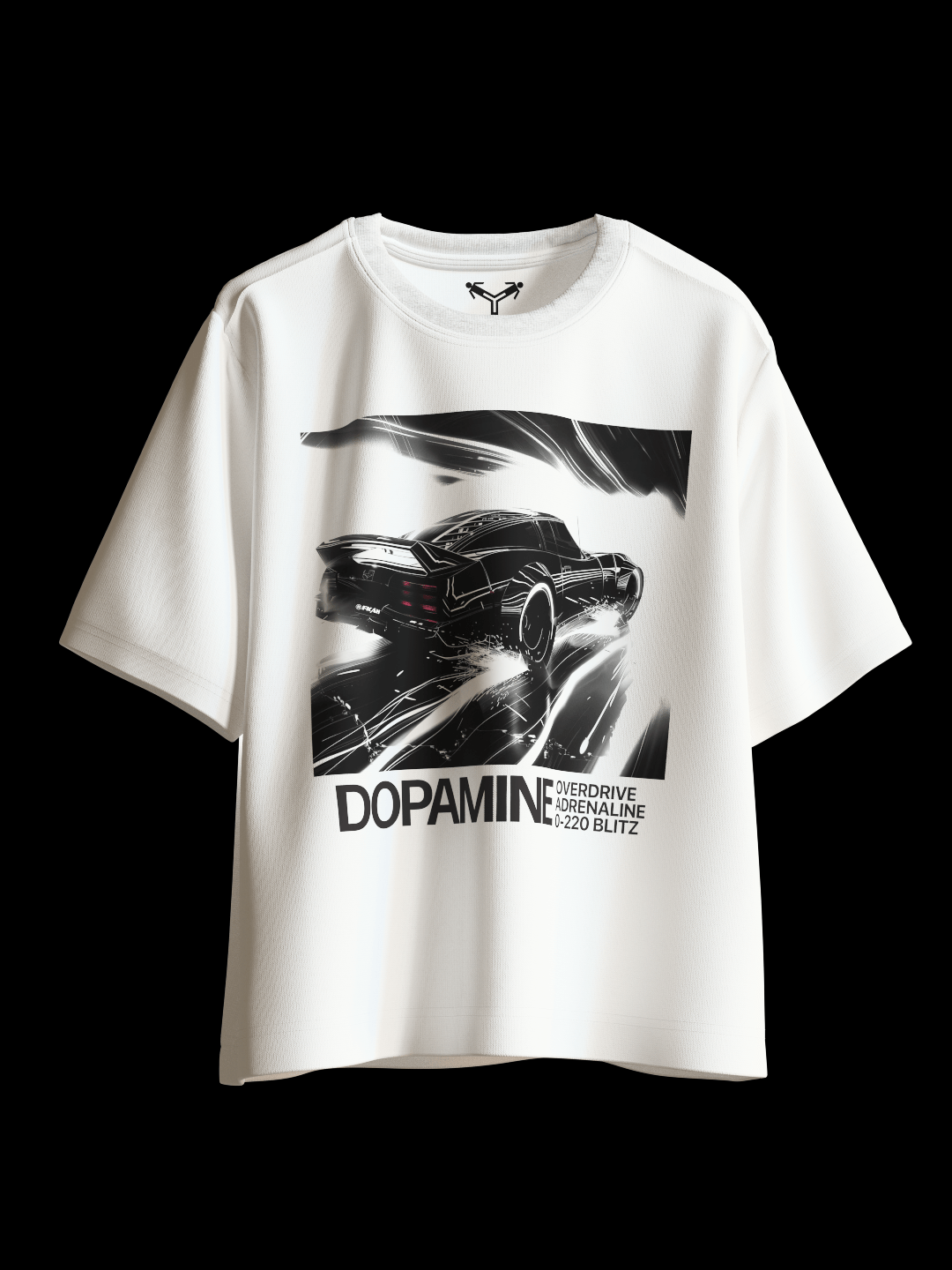 DOPAMINE Boxy Fit Oversized T-Shirt [UNISEX] from FKAHUMANS | Premium Streetwear