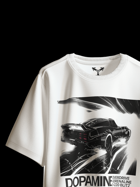 DOPAMINE Boxy Fit Oversized T-Shirt [UNISEX] from FKAHUMANS | Premium Streetwear