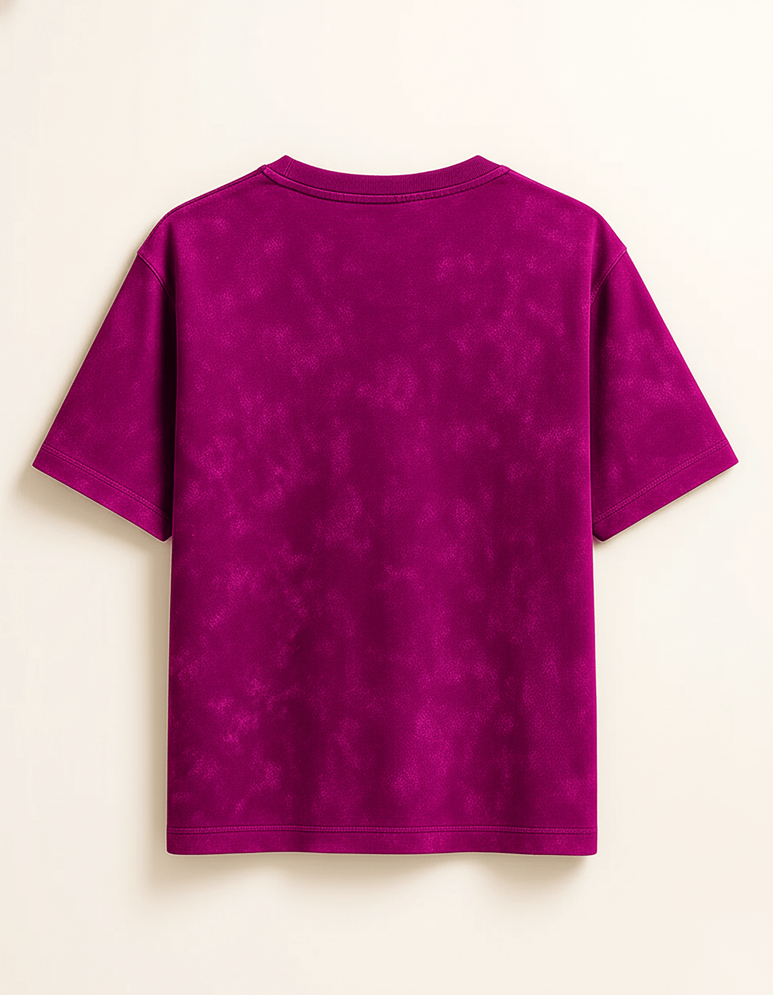FadeTech Elite Tee – Royale Maroon Mineral Wash Oversized Fit from FKAHUMANS | Premium Streetwear