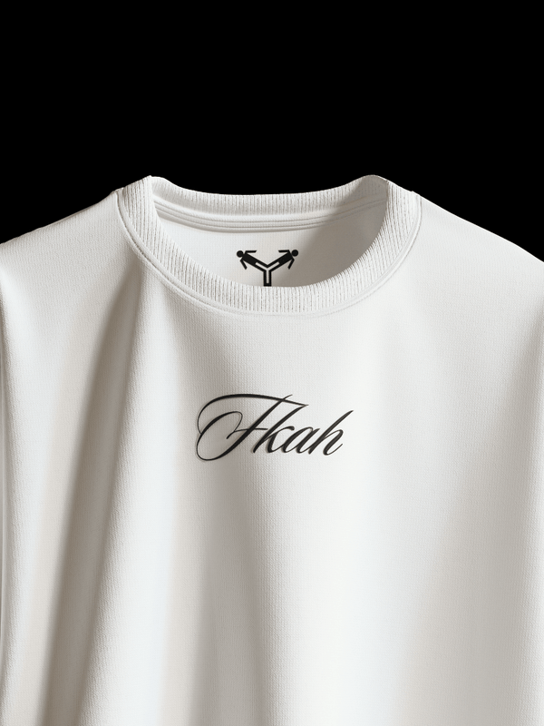 Faith White Oversized T-Shirt [UNISEX] from FKAHUMANS | Premium Streetwear