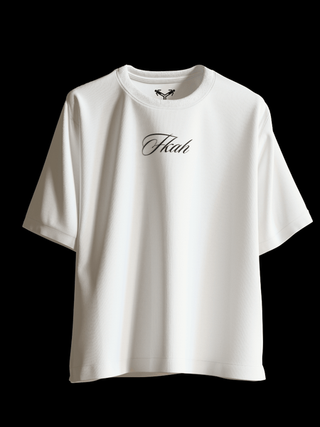 Faith White Oversized T-Shirt [UNISEX] from FKAHUMANS | Premium Streetwear