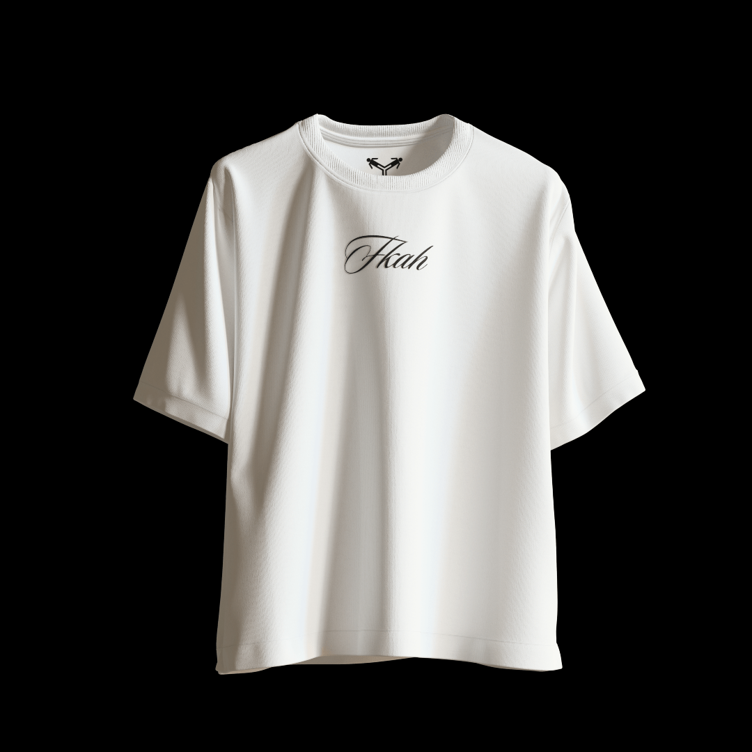 Faith White Oversized T-Shirt [UNISEX] from FKAHUMANS | Premium Streetwear