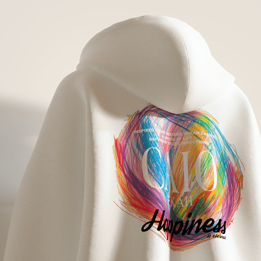 Happiness Is Eternal Hooded Sweatshirt [UNISEX] from FKAHUMANS | Premium Streetwear