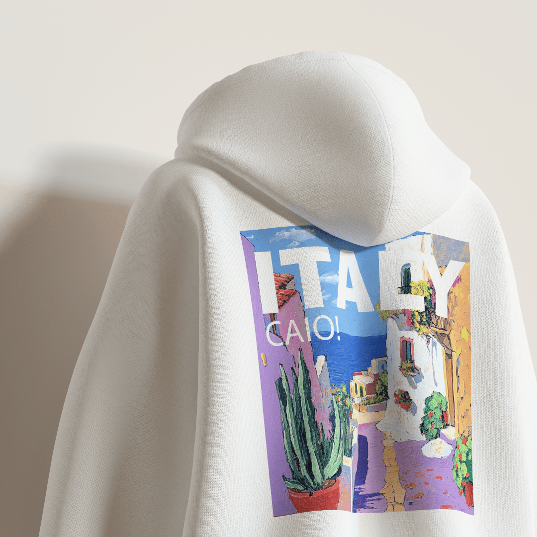 Italy Hooded Sweatshirt [UNISEX] from FKAHUMANS | Premium Streetwear