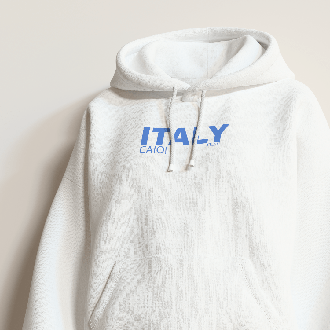 Italy Hooded Sweatshirt [UNISEX] from FKAHUMANS | Premium Streetwear