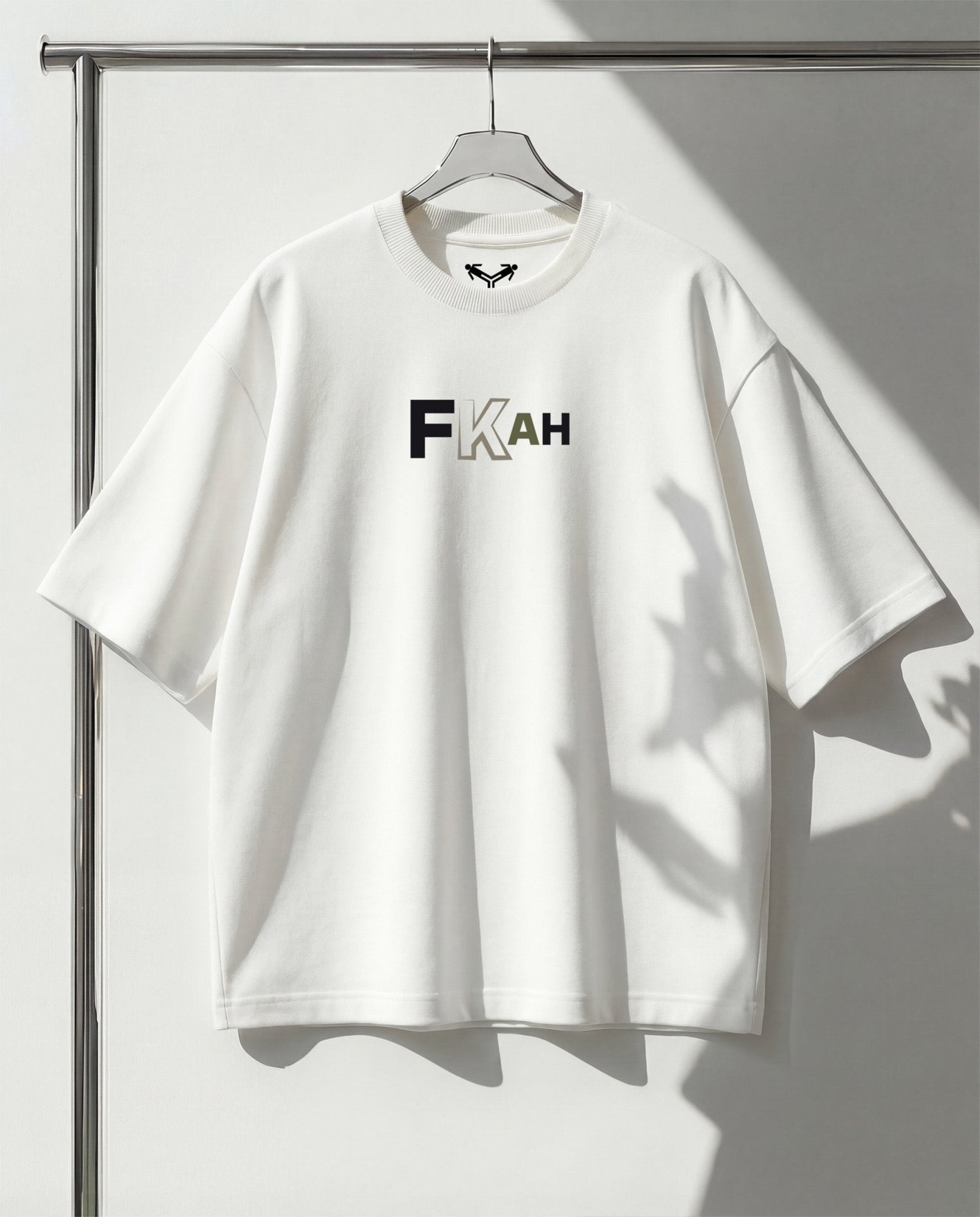 Let's Be Human Again Boxy Fit Oversized T-Shirt [UNISEX] from FKAHUMANS | Premium Streetwear