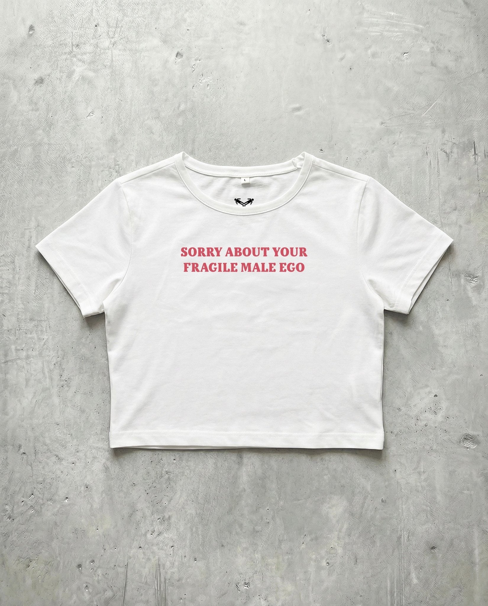 Male Ego Crop Tee from FKAHUMANS | Premium Streetwear