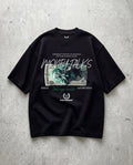 Money Talks Feelings Walk Oversized T-Shirt from FKAHUMANS | Premium Streetwear