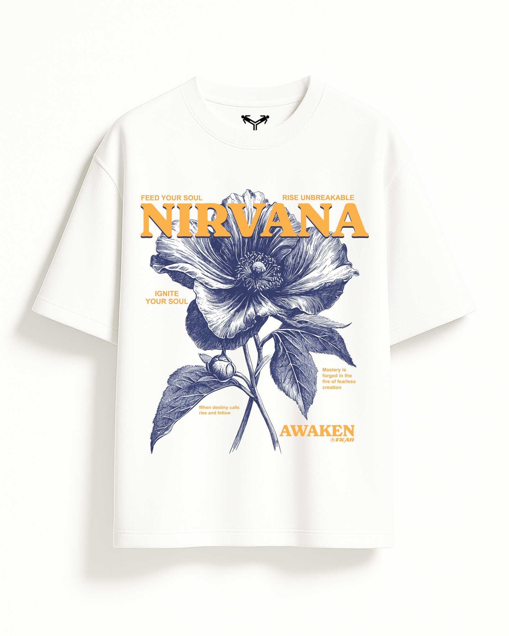 NIRVANA Boxy Fit Oversized T-Shirt [UNISEX] from FKAHUMANS | Premium Streetwear