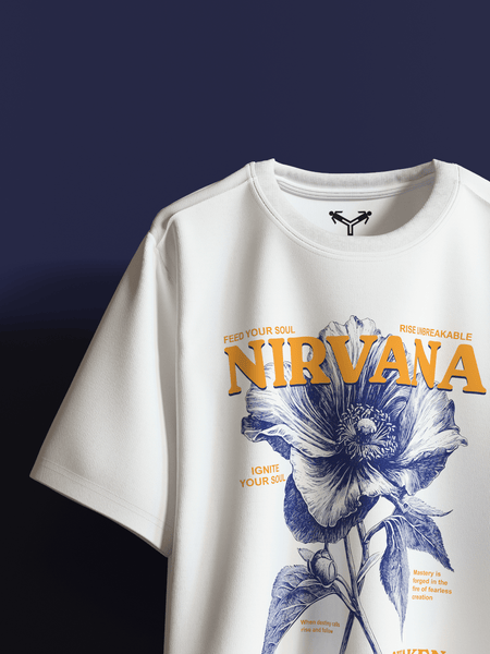 NIRVANA Boxy Fit Oversized T-Shirt [UNISEX] from FKAHUMANS | Premium Streetwear