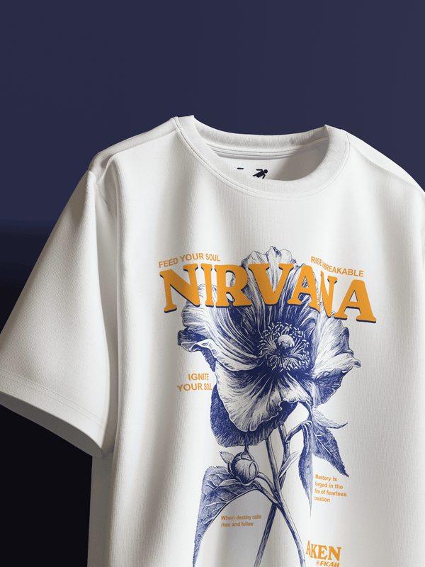 NIRVANA Boxy Fit Oversized T-Shirt [UNISEX] from FKAHUMANS | Premium Streetwear
