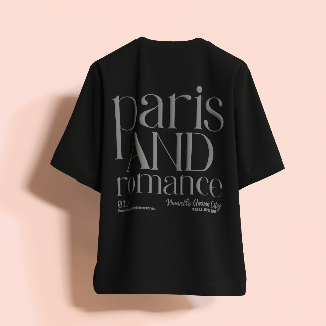 Paris and Romance Oversized T-Shirt [UNISEX] from FKAHUMANS | Premium Streetwear