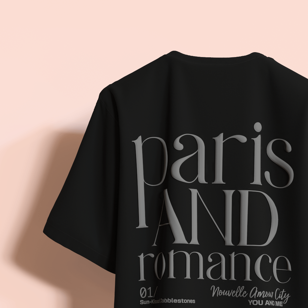Paris and Romance Oversized T-Shirt [UNISEX] from FKAHUMANS | Premium Streetwear