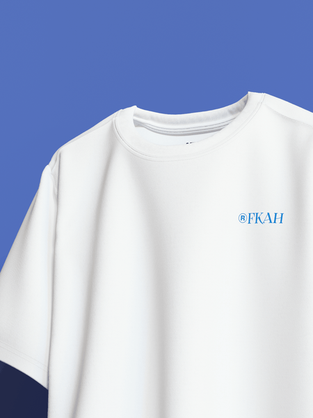 POET Boxy Fit Oversized T-Shirt [UNISEX] from FKAHUMANS | Premium Streetwear