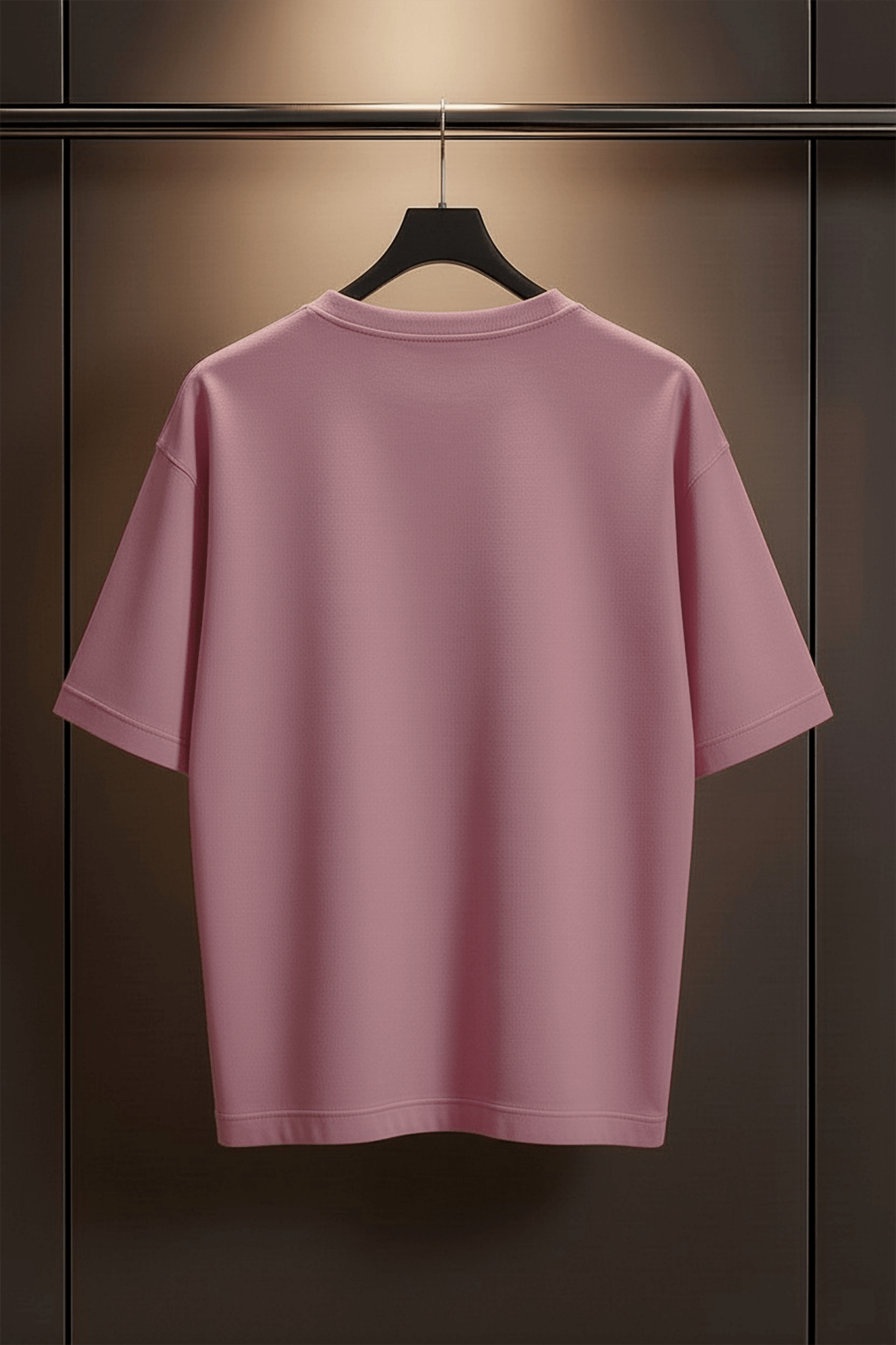 PURE FORM Flamingo pink Boxy Fit Oversized T-Shirt [UNISEX] from FKAHUMANS | Premium Streetwear