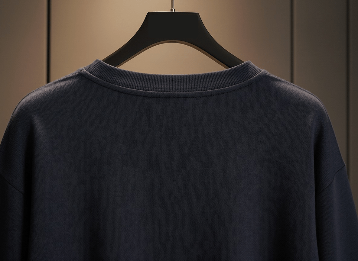 PURE FORM Obsidian Navy Boxy Fit Oversized T-Shirt [UNISEX] from FKAHUMANS | Premium Streetwear