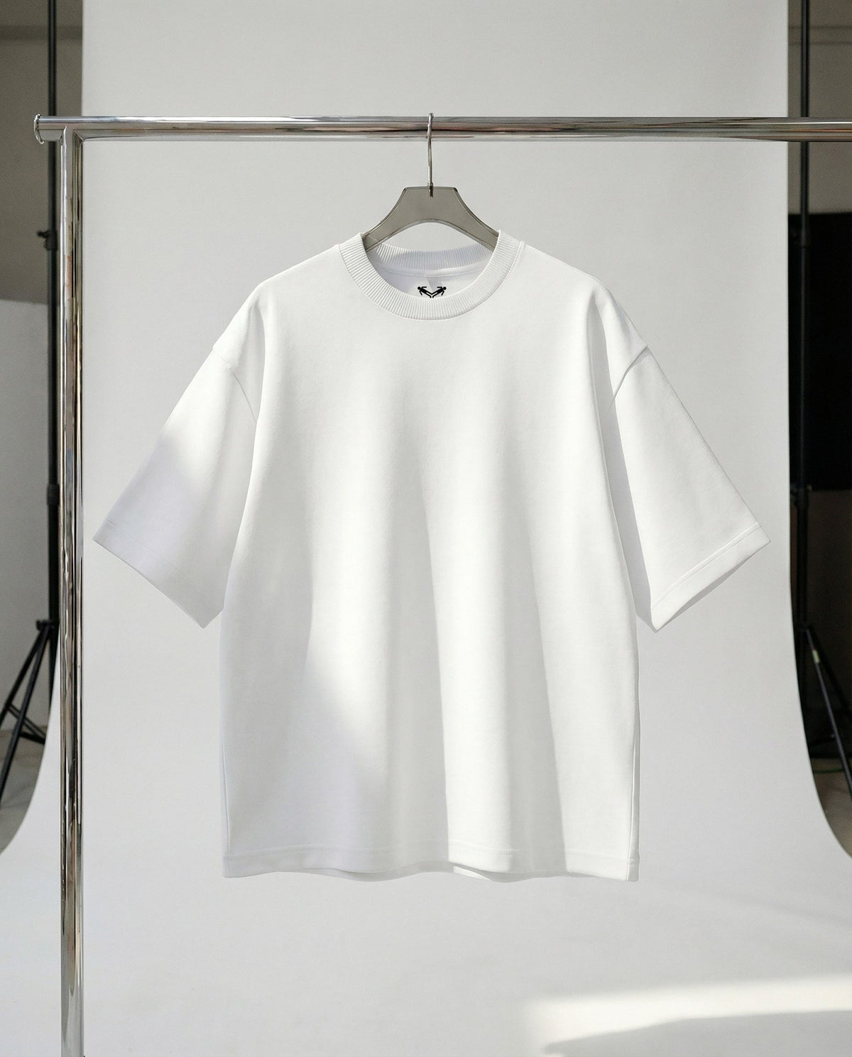 PURE FORM White Boxy Fit Oversized T-Shirt [UNISEX] from FKAHUMANS | Premium Streetwear