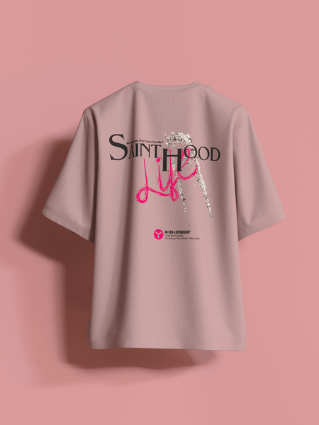 Sainthood Boxy Fit Oversized T-Shirt [UNISEX] from FKAHUMANS | Premium Streetwear