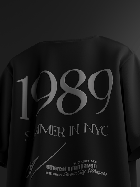 Summer In New York Boxy Fit Oversized T-Shirt [UNISEX] from FKAHUMANS | Premium Streetwear