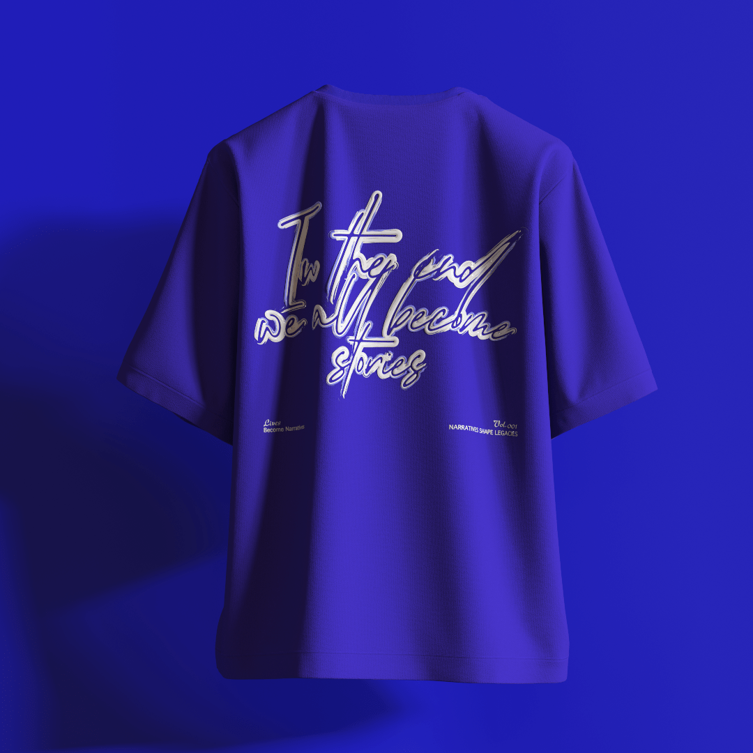 We All Become Stories Heavyweight Oversized T-shirt [UNISEX] from FKAHUMANS | Premium Streetwear