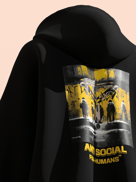 Anti Social FKAHumans ® Hooded Sweatshirt [UNISEX] - FKAHUMANSHooded Sweatshirt