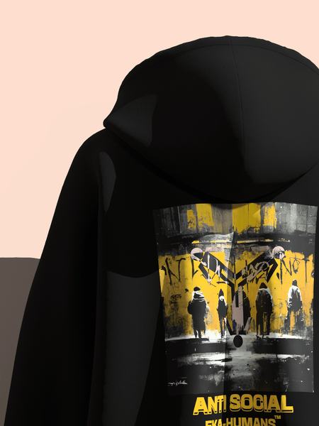 Anti Social FKAHumans ® Hooded Sweatshirt [UNISEX] - FKAHUMANSHooded Sweatshirt