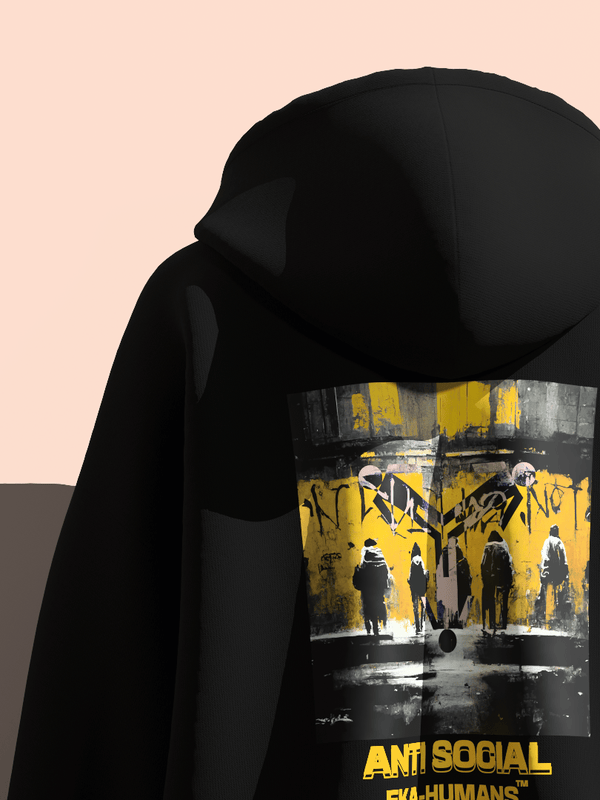 Anti Social FKAHumans ® Hooded Sweatshirt [UNISEX] - FKAHUMANSHooded Sweatshirt