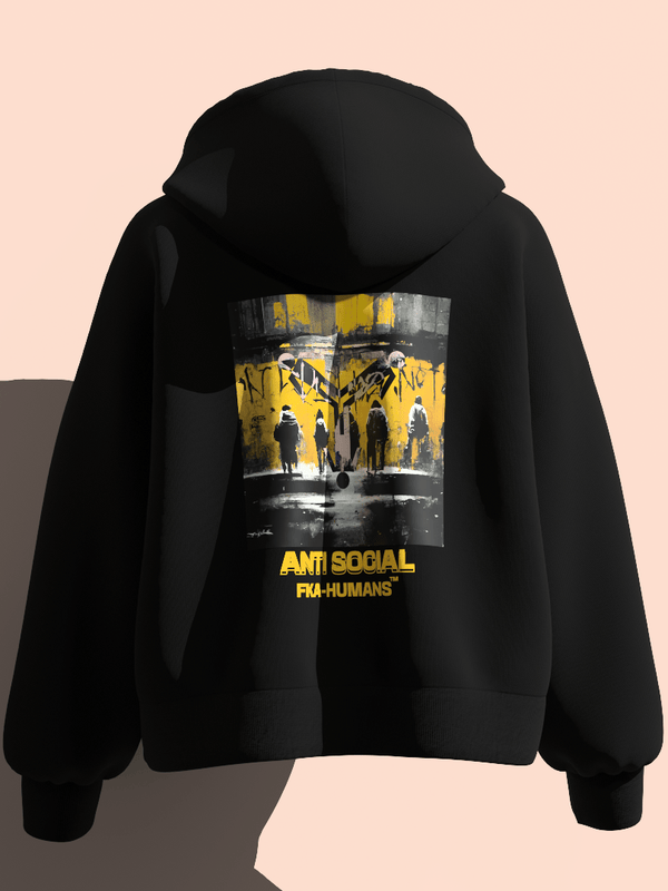 Anti Social FKAHumans ® Hooded Sweatshirt [UNISEX] - FKAHUMANSHooded Sweatshirt
