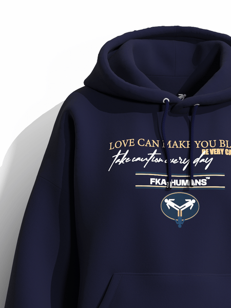 Love Can Make You Blind FKAHumans ® Hooded Sweatshirt [UNISEX] - FKAHUMANSHooded Sweatshirt