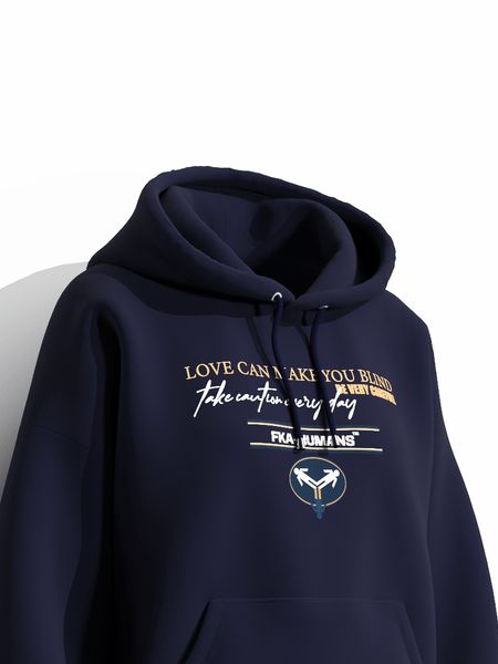 Love Can Make You Blind FKAHumans ® Hooded Sweatshirt [UNISEX] - FKAHUMANSHooded Sweatshirt