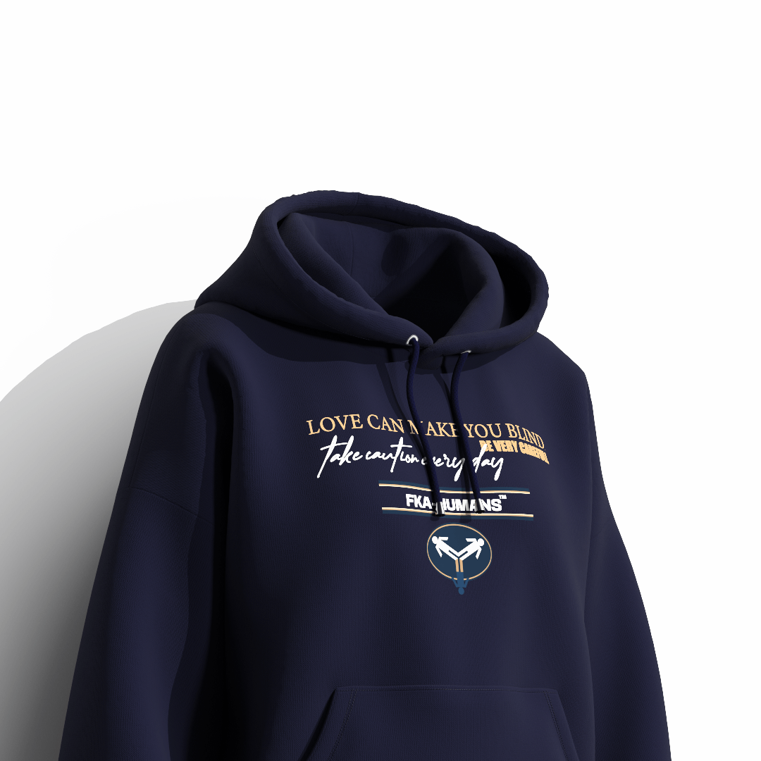 Love Can Make You Blind FKAHumans ® Hooded Sweatshirt [UNISEX] - FKAHUMANSHooded Sweatshirt