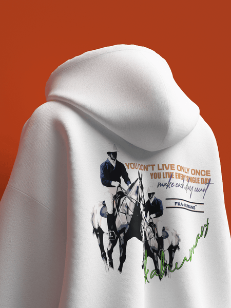 Make Each Day Count FKAHumans ® Hooded Sweatshirt [UNISEX] - FKAHUMANSHooded Sweatshirt